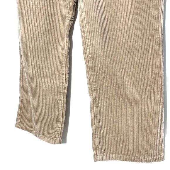 SO High Rise Straight Leg Tan Corduroy Pants NWT Junior Size 9 - Picture 4 of 14